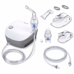IH18 Home-Use Nebuliser | Electric inhaler for nebulising liquid medication for colds, asthma and respiratory diseases | Comp ...