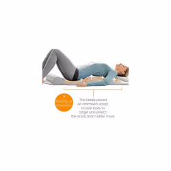 Beurer MG280 Yoga and Stretching Mat, 7 Inflating Air Chambers Position your Body into Accurate Yoga and Positive Stretch Positions, Vibration Ma