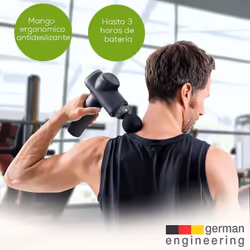 Beurer MG 180 Massage Gun, massage gun with 6 accessories, 4 intensity levels for selective muscle massage, applicable