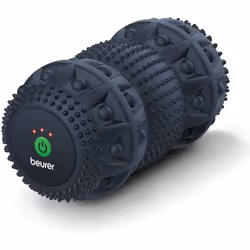 Beurer MG 35 Deep Roll Massage Roller with Vibration, Fascia Roller for Trigger Point Massage, 3 Intensity Levels, Massage Mo ...