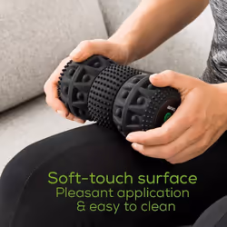 Beurer MG 35 Deep Roll Massage Roller with Vibration, Fascia Roller for Trigger Point Massage, 3 Intensity Levels, Massage Mode, Versatile, Deep - Additional view 5