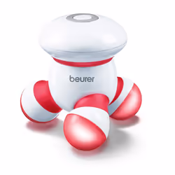 Beurer MG16 Best Mini Massager Enhances Circulation -Red, 3yr Warranty