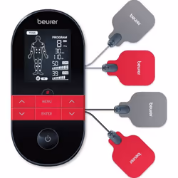 Beurer Digital TENS/EMS Device Heat Pain Therapy Muscle Stimulation