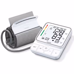 Beurer Blood Pressure Monitor BM 51 easyClip White Digital Display BP Machine