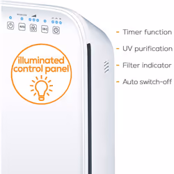 Beurer LR310 Air Purifier with 3 Layered Filter System, White