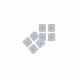 Replacement Set of SelfAdhesive Gel Electrode Pads 45 x 45 mm Electrodes for TENS and EMS suitable for EM 49 EM 80 EM 41 EM 4 ...