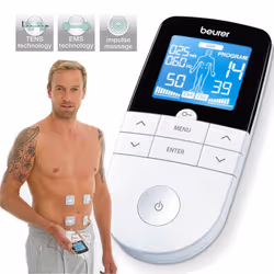 Beurer EM49 Digital Pain Relief Machineâ3in1 Pain TherapyâMassageâTens