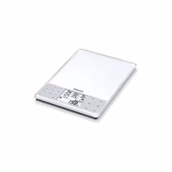 Beurer DS61 Nutritional Analysis Digital Scale 950 Saved Foods up to 5kg White