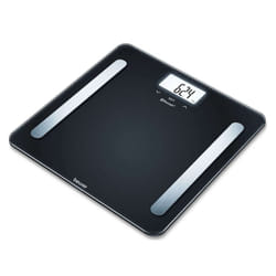 Beurer Diagnostic Bathroom Scale Black Body Diagnostic Anaslyser Minitor Home