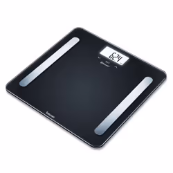 Beurer Diagnostic Bathroom Scale Black Body Diagnostic Anaslyser Minitor Home
