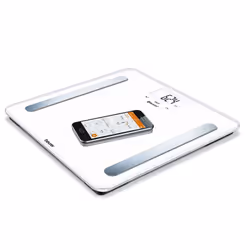 Beurer BF 600ÃÂ Diagnostic Scales, Digital Bathroom Scales with Weight Analysis, Connection Between Smartphone and Scales, Black