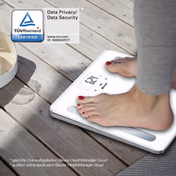 Beurer BF 600ÃÂ Diagnostic Scales, Digital Bathroom Scales with Weight Analysis, Connection Between Smartphone and Scales, Black - Additional view 4