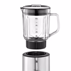 WMF KITCHENminis 0416490011 0.8 L Tabletop blender 400 W Black, Stainless steel, Transparent - Additional view 4