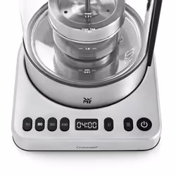 WMF Lono 0413160011 electric kettle 1.7 L 3000 W Black, Stainless steel, Transparent - Additional view 4
