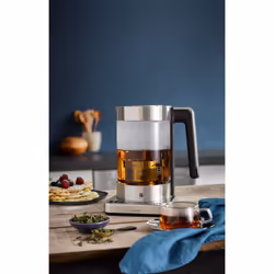 WMF Lono 0413160011 electric kettle 1.7 L 3000 W Black, Stainless steel, Transparent - Additional view 8