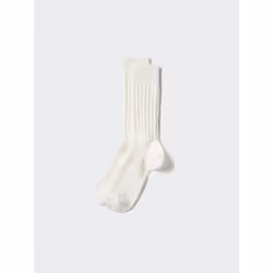 Uniqlo Japan Socks - 01 OFF WHITE/2527