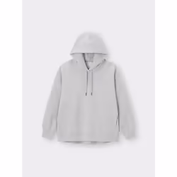Gu By Uniqlo Heavyweight Sweat Oversized Hoodie+os  Us Specification - 09 BLACK/XS