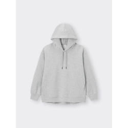 Gu By Uniqlo Heavyweight Sweat Oversized Hoodie+os  Us Specification - 09 BLACK/XS