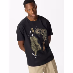 Uniqlo Japan Ukiyo E musEum Of Art  Boston Ut - 09 BLACK/4XL