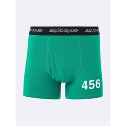 Gu By Uniqlo Boxer Shorts Netflix Series  Squid Game - 55 GREEN/M
