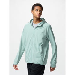 Uniqlo Japan Ultra Stretch Dry Ex Full Zip Hoodie  Long Sleeve - 50 LIGHT GREEN/XS
