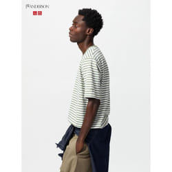 Uniqlo Japan STriped T shirT - 53 GREEN/XL