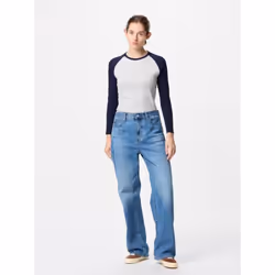 Uniqlo Japan SofT Rib T - 69 NAVY/XS