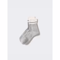 Uniqlo Japan Half Socks - 03 GRAY/2527