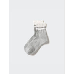 Uniqlo Japan Half Socks - 03 GRAY/2527