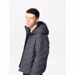 Uniqlo Japan Pufftech Hoodie - 08 DARK GRAY/M