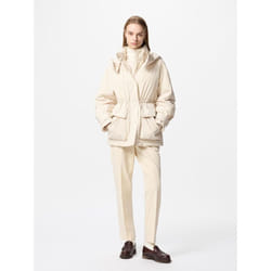 Uniqlo Japan Smart Ankle Pants  2way Stretch Tapered Length 71cm  Can Be Set Up - 30 NATURAL/M