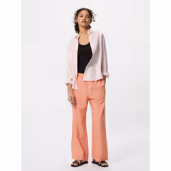 Uniqlo Japan Linen Blend Easy Pants - 21 LIGHT ORANGE/3XL
