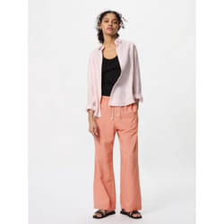 Uniqlo Japan Linen Blend Easy Pants - 21 LIGHT ORANGE/3XL