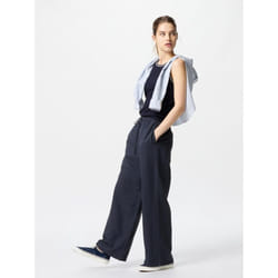 Uniqlo Japan Linen Blend Easy Pants - 69 NAVY/3XL