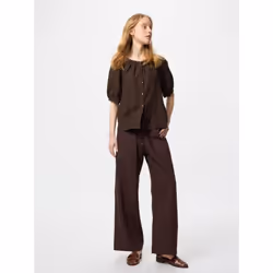 Uniqlo Japan Linen Blend Easy Pants - 69 NAVY/3XL