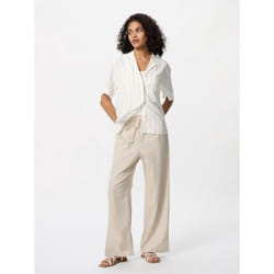 Uniqlo Japan Linen Blend Easy Pants - 30 NATURAL/XL