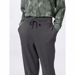 Gu By Uniqlo Stretch Soft Lounge Set  Pattern   Long Sleeves   Long Pants - 57 OLIVE/3XL