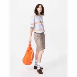 Uniqlo Japan STriped T shirT - 61 BLUE/XL