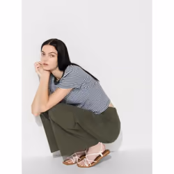 Uniqlo Japan Mini Border T - 03 GRAY/XS