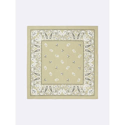 Gu By Uniqlo Paisley Scarf - 71 PURPLE/ONE SIZE
