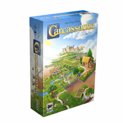 Z-Man Games | Carcassonne | Board Game | Ages 7+ | 2-5 Players | 45 Minutes Playing Time