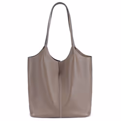 Tote Bag Large Capacity Women's All-in-one Shoulder Bag Advanced Sense Commuter Fashion Bucket Bag - grey