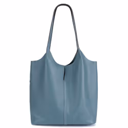 Tote Bag Large Capacity Women's All-in-one Shoulder Bag Advanced Sense Commuter Fashion Bucket Bag - blue