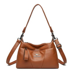 Middle-aged Women's Crossbody Bag Women's Large Capacity Shoulder Bag - yellow