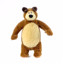 Masha and The Bear Plush Toys Cartoon Dolls Comfort Toys Animation Derivatives Children's Decorative Ornaments Children's Gif ...