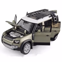 1/18 Land Rover Range Rover SUV Alloy Car Model Front Wheel Steering Multi-function Off-road Vehicle Car Model Sound and Ligh ...