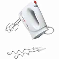 Bosch MFQ3010, Hand mixer, White, 1.4 m, 0.5 L, Plastic, Stainless steel