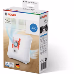 Bosch BBZ41FGALL, Carry bag, Cylinder vacuum, White, Bosch, 140 g, Hanging box
