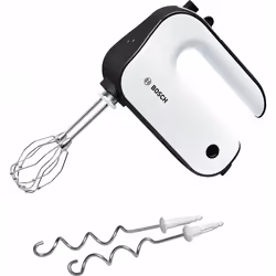 Bosch MFQ4020, Hand mixer, Anthracite, White, Mixing, 1.4 m, Buttons, 450 W