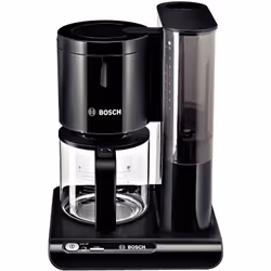 Bosch TKA8013, Drip coffee maker, 1.25 L, 1160 W, Black